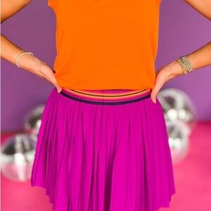 SSYS the label L pleated athletic skirt